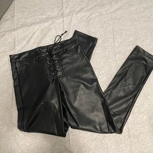 Fashion Nova Faux Leather Pants